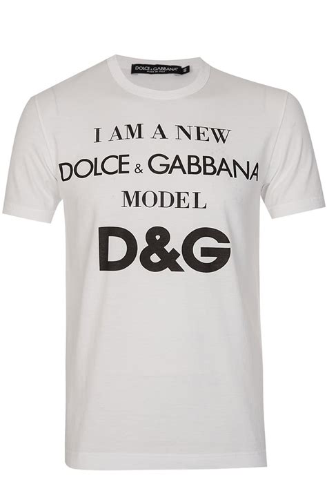 i am the new model dolce gabbana tshirt farfetch|Dolce & Gabbana logo.